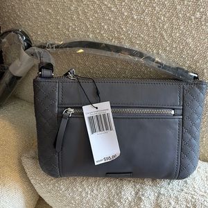 NWT Vera Bradley purse, small, grey.